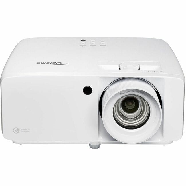 Optoma - DuraCore ZK551 3D DLP Projector - 16:9 - White - Front - 2160p - 30000 Hour Normal Mode - 4K UHD - 300,000:1 - 1.07 Billion Colors (30-bit)