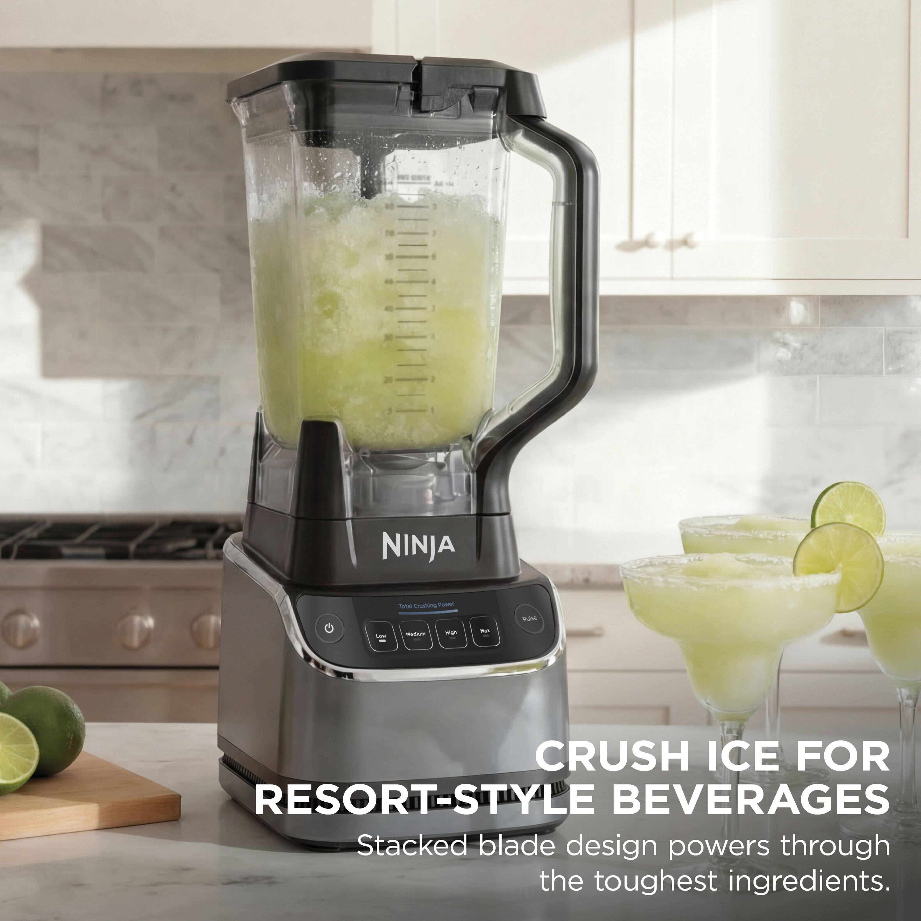 Ninja S Tater Cruthing - Valum - Stane

CRUSH ICE FOR RESORT-STYLE BEVERAGES

Stacked blade design powers through the toughest ingredients.