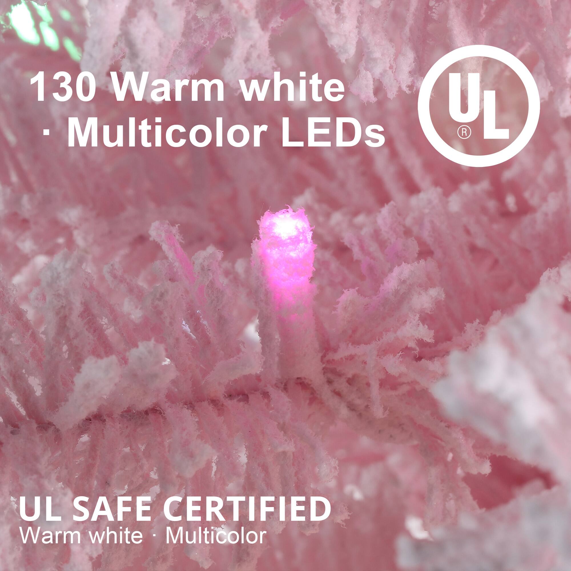 130 Warm white - Multicolor LEDs

UL SAFE CERTIFIED Warm white - Multicolor