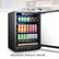 Alt View 11. Lanbo - 110 Can 6 Bottle Beverage Refrigerator with Precision Temperature Controls and LED Interior Light - Black.