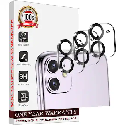 CUSTOMER 100% SATISFACTION GUARANTEE
PREMIUM GLASS PROTECTION
- Zero Bubble
- Scratch Resistant
- 9H Hardness
- 99.99% Crystal
- Ultra Clear
ONE YEAR WARRANTY
PREMIUM QUALITY SCREEN PROTECTOR