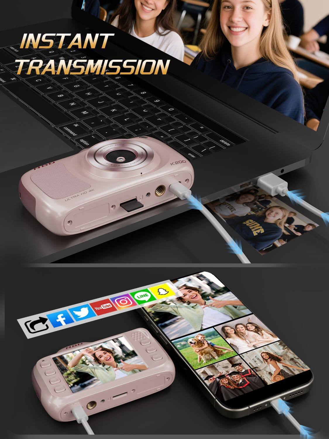 INSTANT TRANSMISSION

HD ULTRA

EHTONE SUME

You Tube

LINE

NBD K200