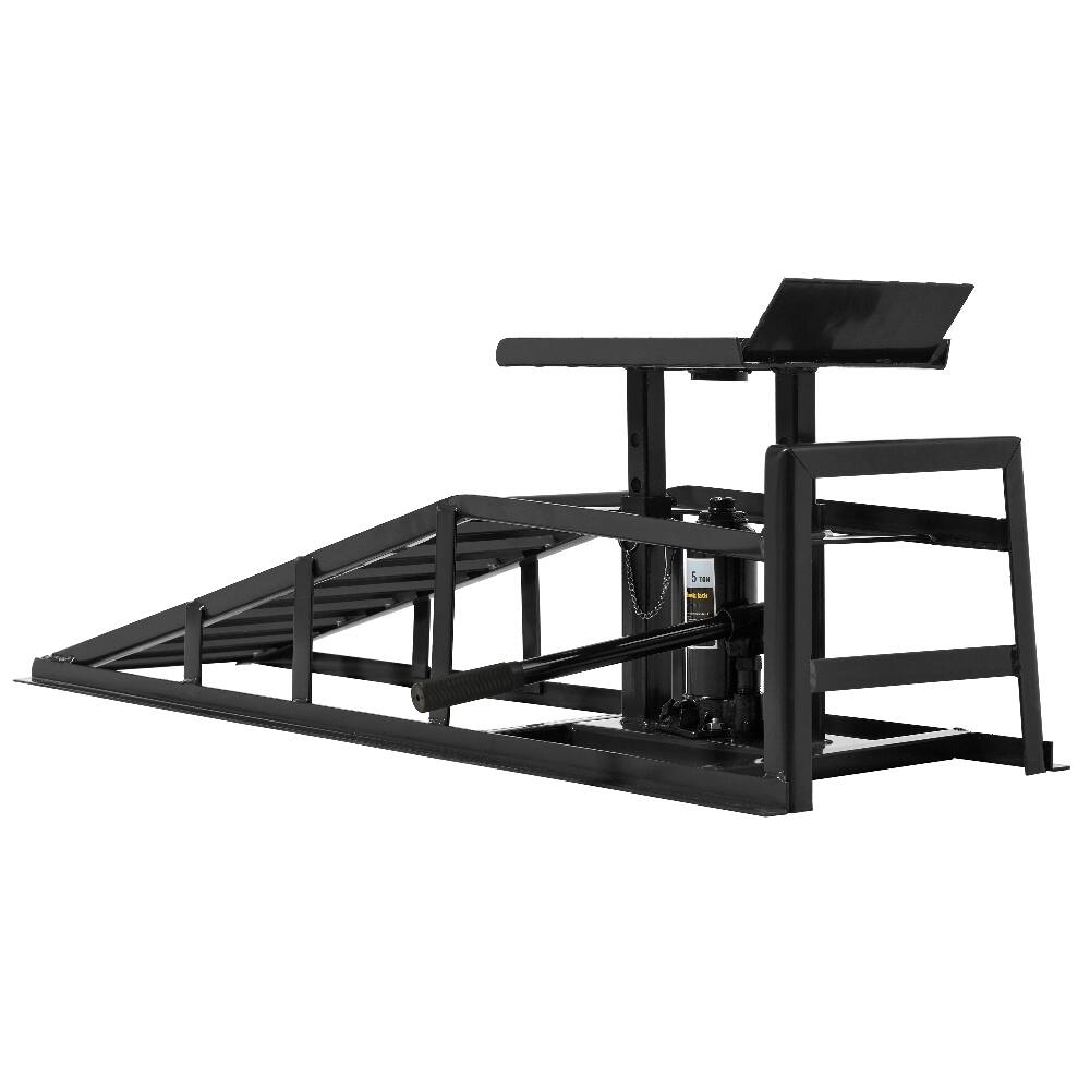 Angle. Ropilly - Ropilly 5 Ton Hydraulic Car Ramps Truck Service Lift 2 Pack.