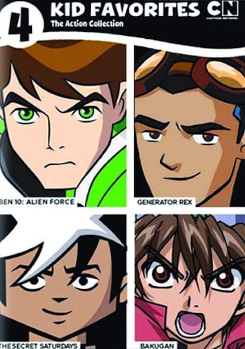 4 Kid Favorites: Cartoon Network The Action Collection (DVD Set) [DVD]