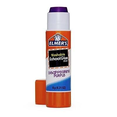 ELMER'S Washable School Glue Stick  
DISAPPEARING PURPLE  
6 g (0.21 OZ)