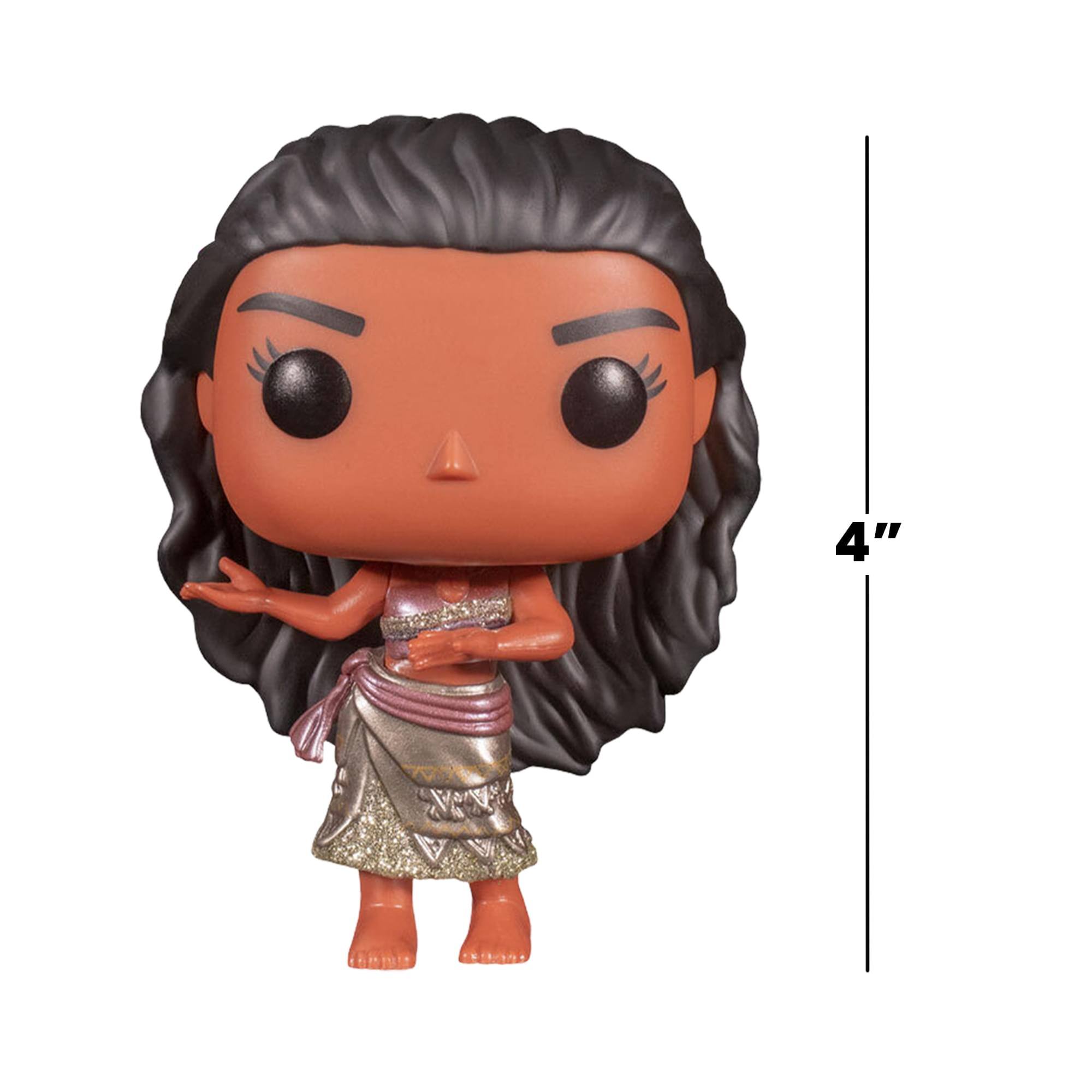 Alt View 3. Funko - Disney Princess Funko POP Vinyl Figure | Moana (Gold) with Pin - Gold.