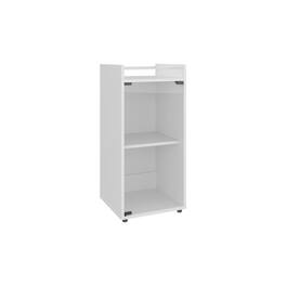 TuHome - Theba Minibar Cabinet Two Doors, Open Shelf And Compact Design, Modern Bar Storage, Bar Room - White