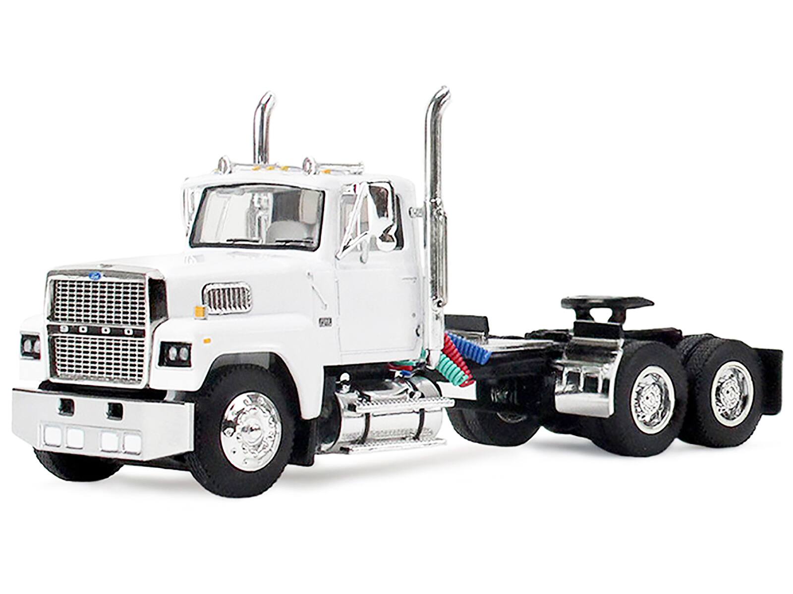 Alt View 6. First Gear - Ford LTL 9000 Trio Set (Two Day Cabs and One 60" Flat Top Sleeper) 1/64 Die Cast Models by DCP/First Gear.