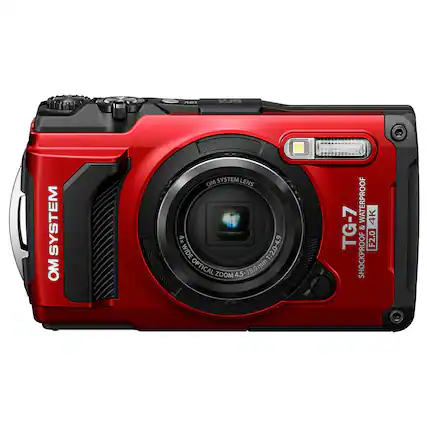 OM SYSTEM OM SYSTEM LENS ! 4x WIDE 1:2.0-4.9 OPTICAL ZOOM 4.5-18.0mm 4.5 WATERPROOF 4K TG-7 & F2.0 SHOCKPROOF