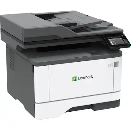 Front. Lexmark - Lexmark MX431adn Laser Multifunction Printer - Monochrome - For Plain Paper Print - Unknown.