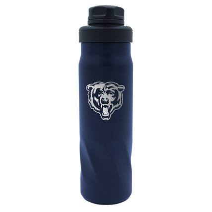 Front. WinCraft - Chicago Bears 20oz. Morgan Water Bottle - Multicolor.