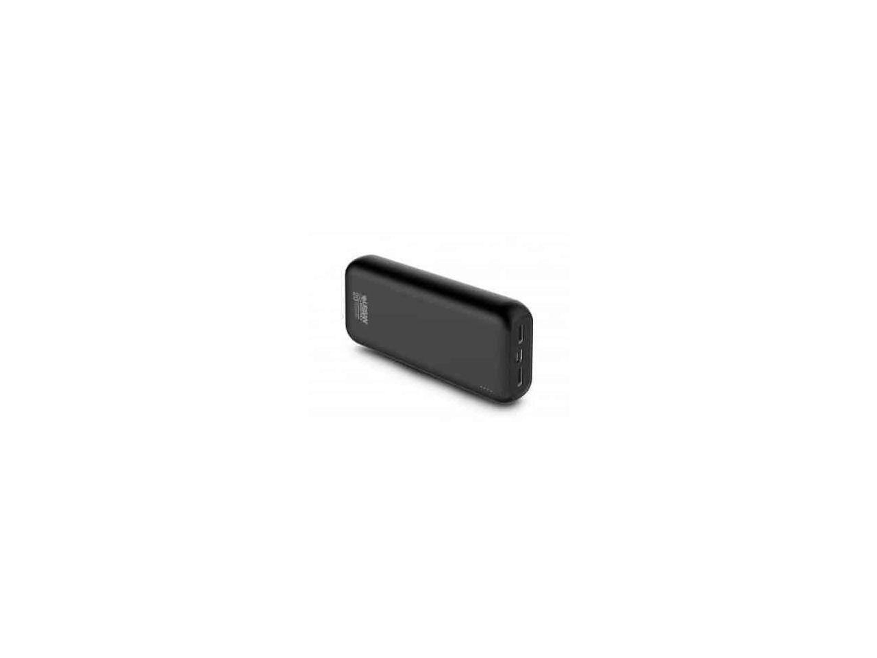 Alt View 8. Urban Factory - Urban Factory JUICEE Max: 20.000 mAh Compact Battery UPB20UF - Black.