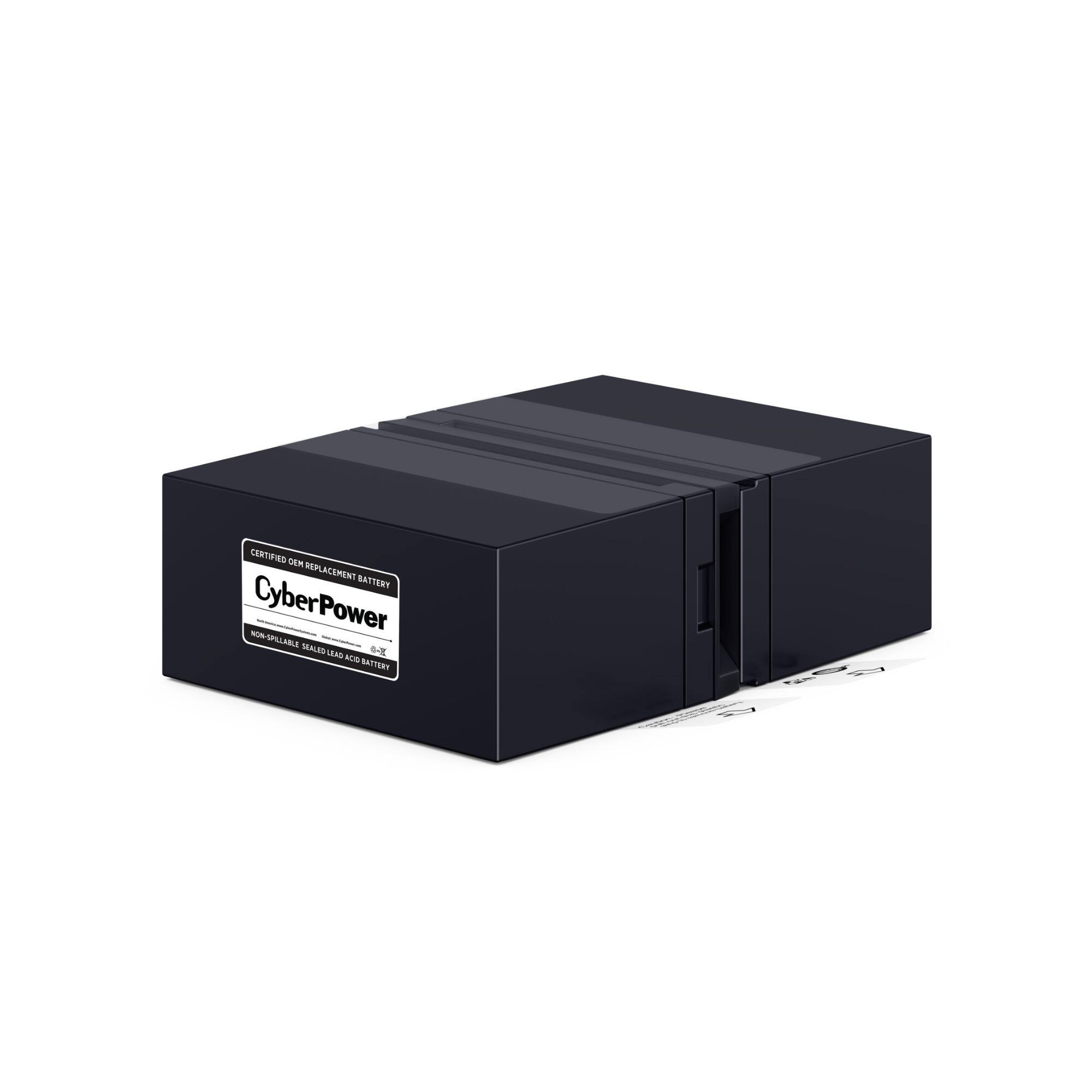 CERTIFIED DEM REPLACEMENT BATTERY  
CyberPower  
NON-SPILLABLE SEALED LEAD ACID BATTERY  
77  
PULL