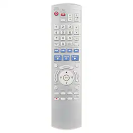 ZdalaMit - Replacement Remote EUR7659Y10 fit for Panasonic DVD Recorder DMR-ES15 DMR-ES16 DMR-ES25 DMR-ES15S DMR-ES15P DMR-ES15PC - Silver