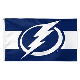 WinCraft - Tampa Bay Lightning 3' x 5' Team Stripe Deluxe Single-Sided Flag - Multicolor