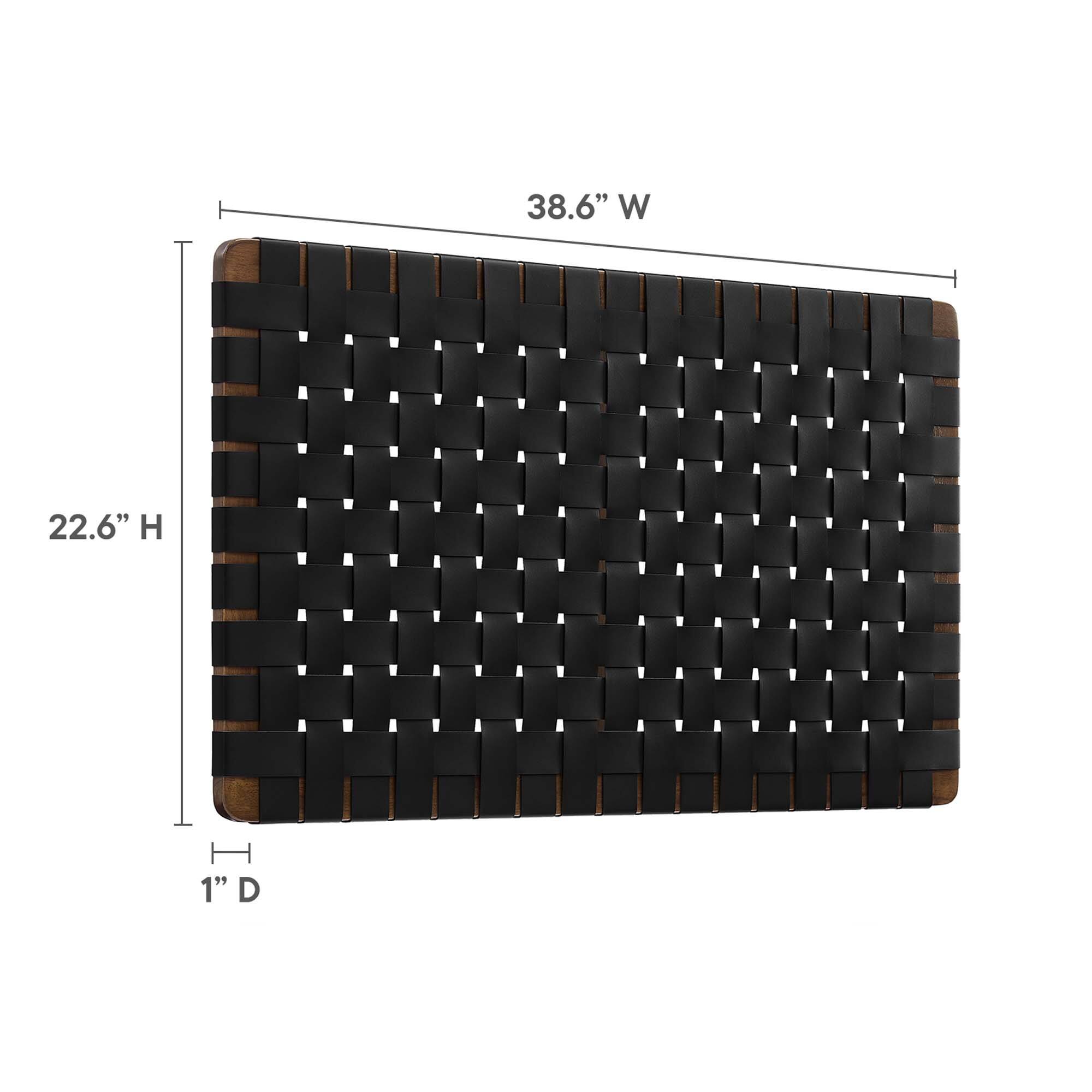 38.6" W  
22.6" H  
1" D
