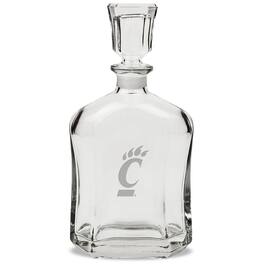 Jardine - Cincinnati Bearcats 23.75oz. Crystal Whiskey Decanter - Multicolor