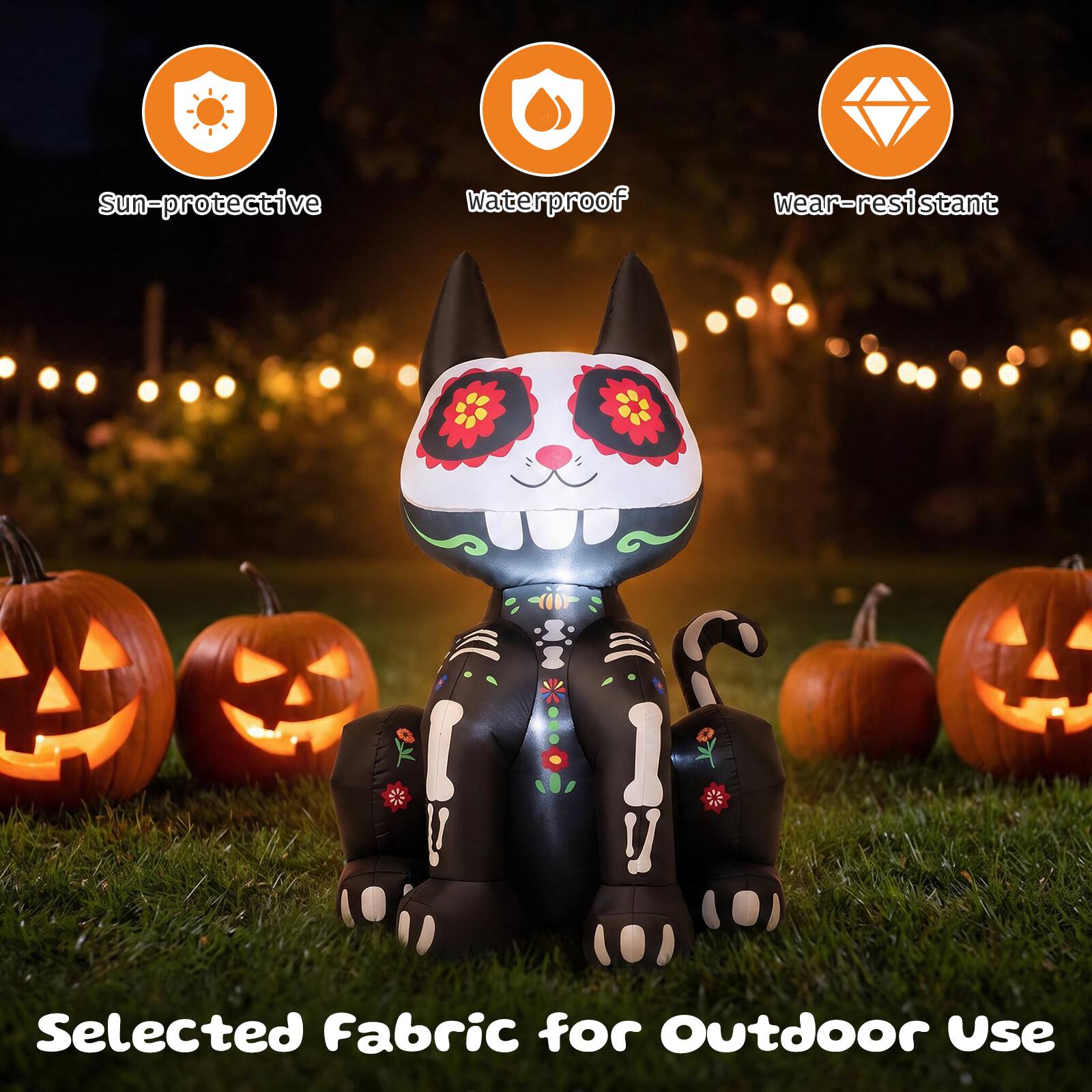 Sun-protective  
Waterproof  
Wear-resistant  
Selected Fabric for Outdoor Use