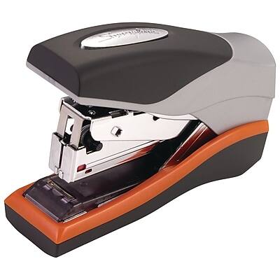 Alt View 1. Swingline - Optima 40 Compact Reduced Effort Stapler, 40-Sheet Capacity - Black/Silver.