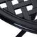 Alt View 8. Outsunny - Patio Dining Table Round Cast Aluminium Outdoor Bistro Table with Umbrella Hole - - Black.