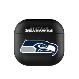 Keyscaper - Seattle Seahawks Seattle Seahawks Insignia AirPods 4th Generation Case Cover - No Size - Black