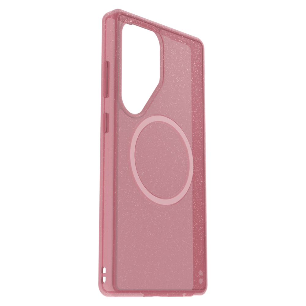 Alt View 2. OtterBox - Symmetry Clear Magnetic Case for Samsung Galaxy S25 Ultra - Pink.