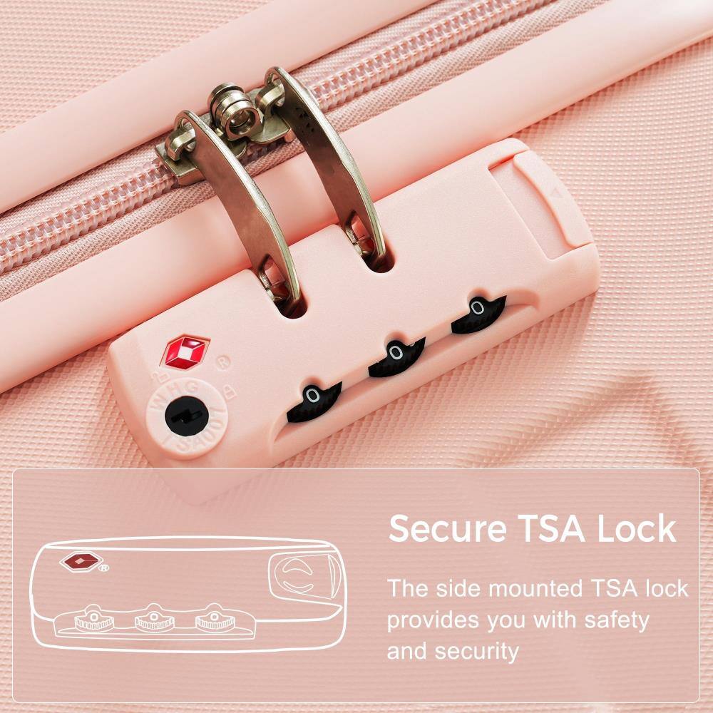 Secure TSA Lock

The side mounted TSA lock provides you with safety and security