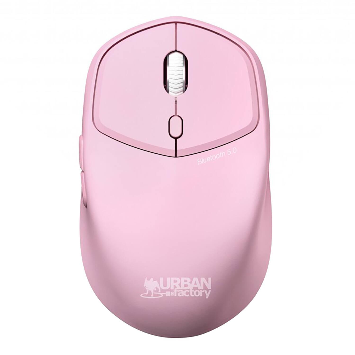 Urban Factory - Obm03uf Onlee Color Wireless 1600 Dpi Ambidextrous Mouse, 6 Buttons, Bluetooth (light - Wireless - Pink