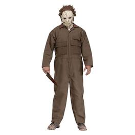 Funworld - Halloween 2 (Rob Zombie) Michael Myers Adult Costume | One Size - Brown