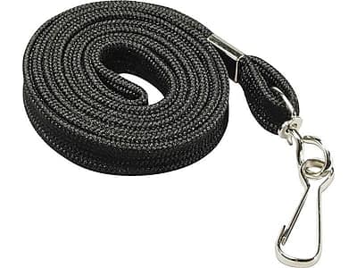 Sicurix - Lanyards, 100/Pack - Black