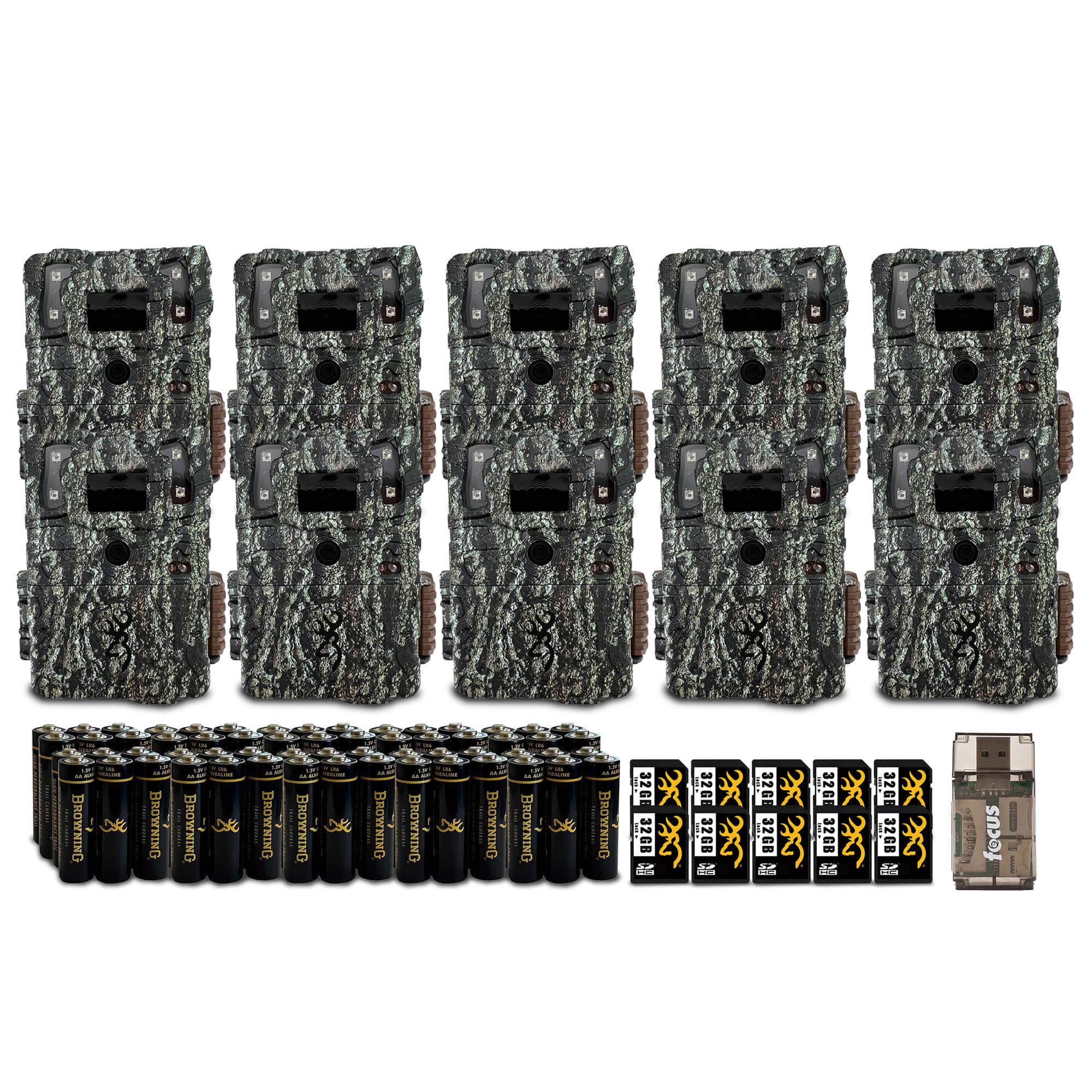 Browning - Trail Camera Command Ops Elite 40 with SD Card, Batteries, Card Reader