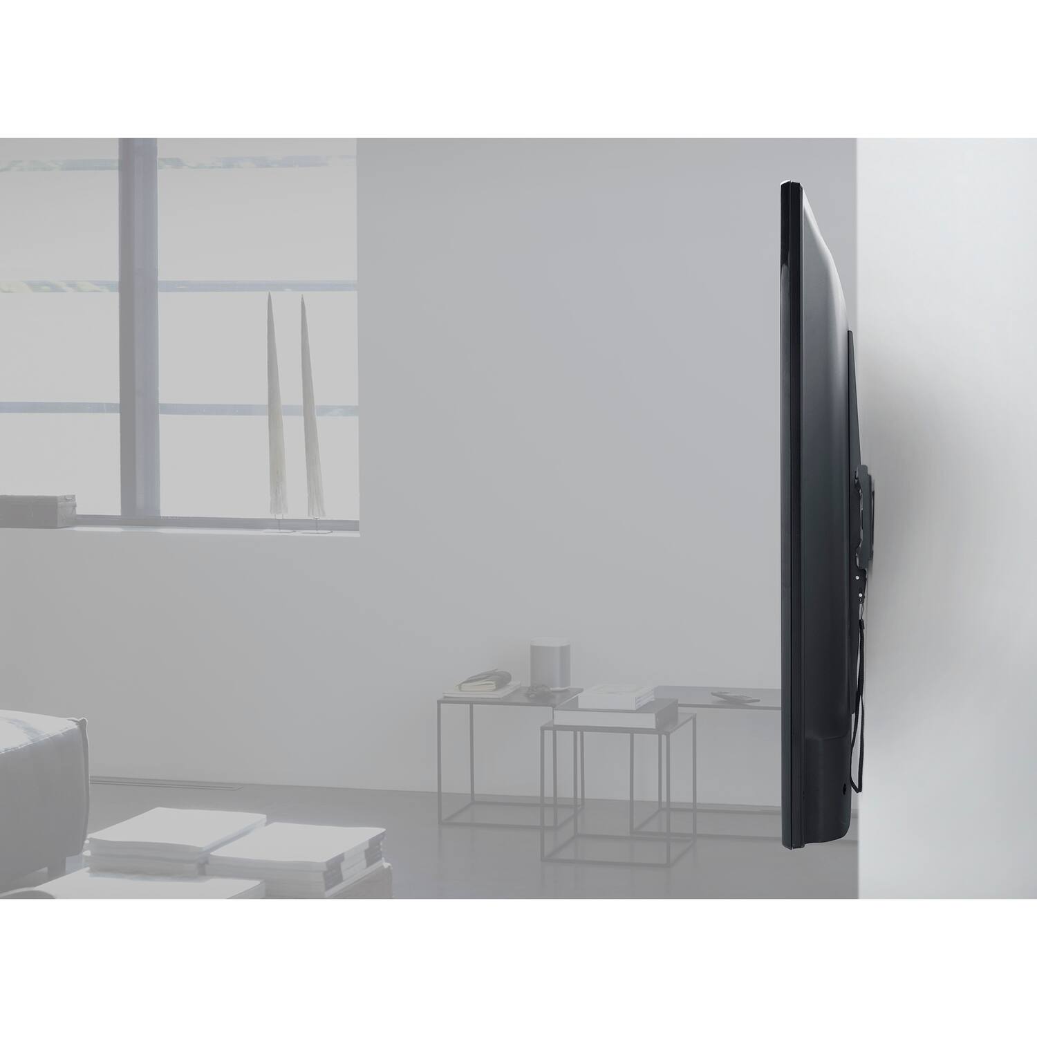 Back. One for All - TV BRACKET, SOLID FLAT XL, VESA 900, US - Black.