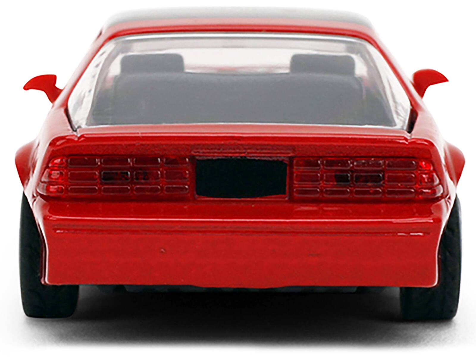 Alt View 4. Majorette - 1985 Chevrolet Camaro Red with Black Top and Stripes "Collection" Series 1/64 Diecast Model Car by Majorette - Multicolor.