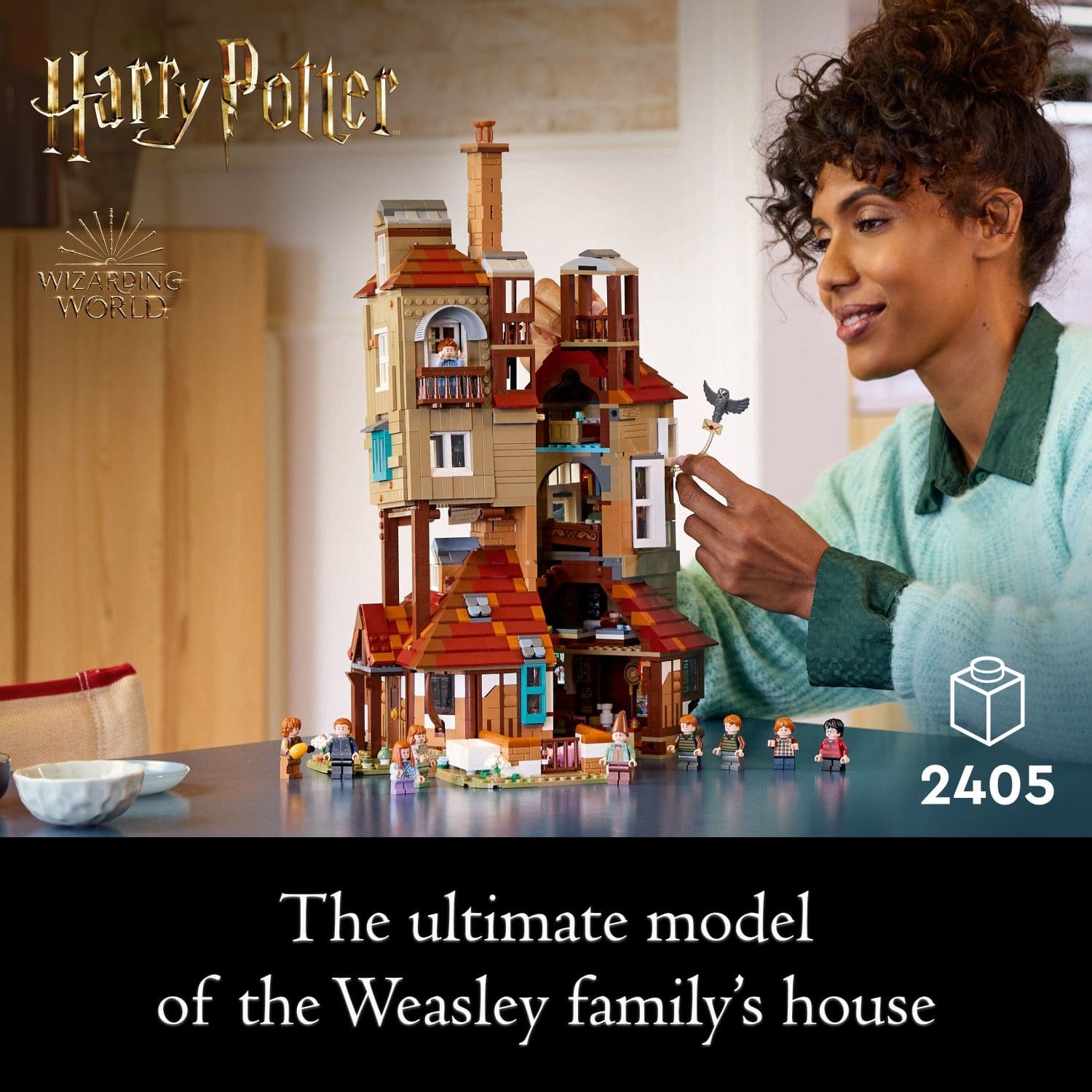 Lego harry potter attack on the burrow hotsell