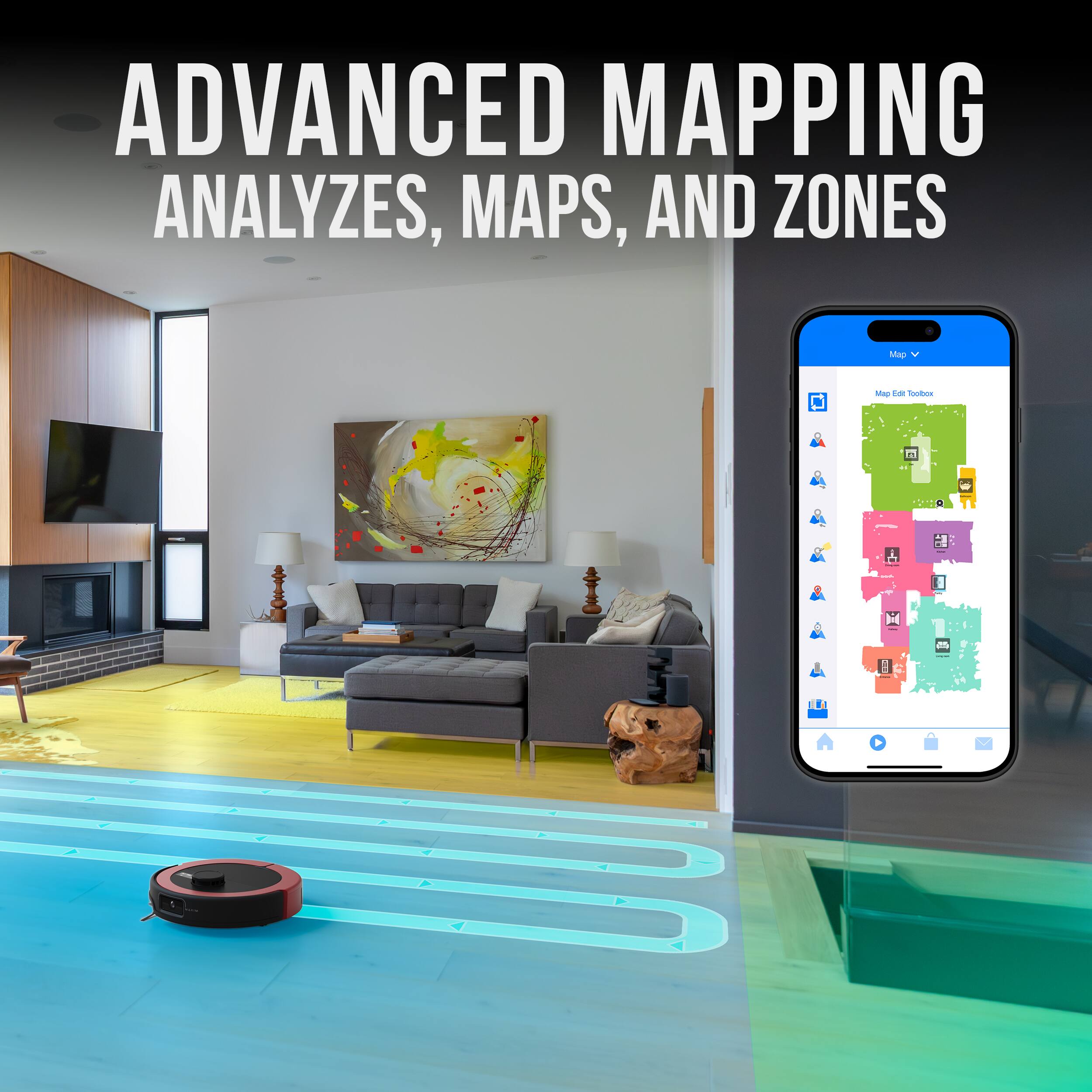 ADVANCED MAPPING ANALYZES, MAPS, AND ZONES