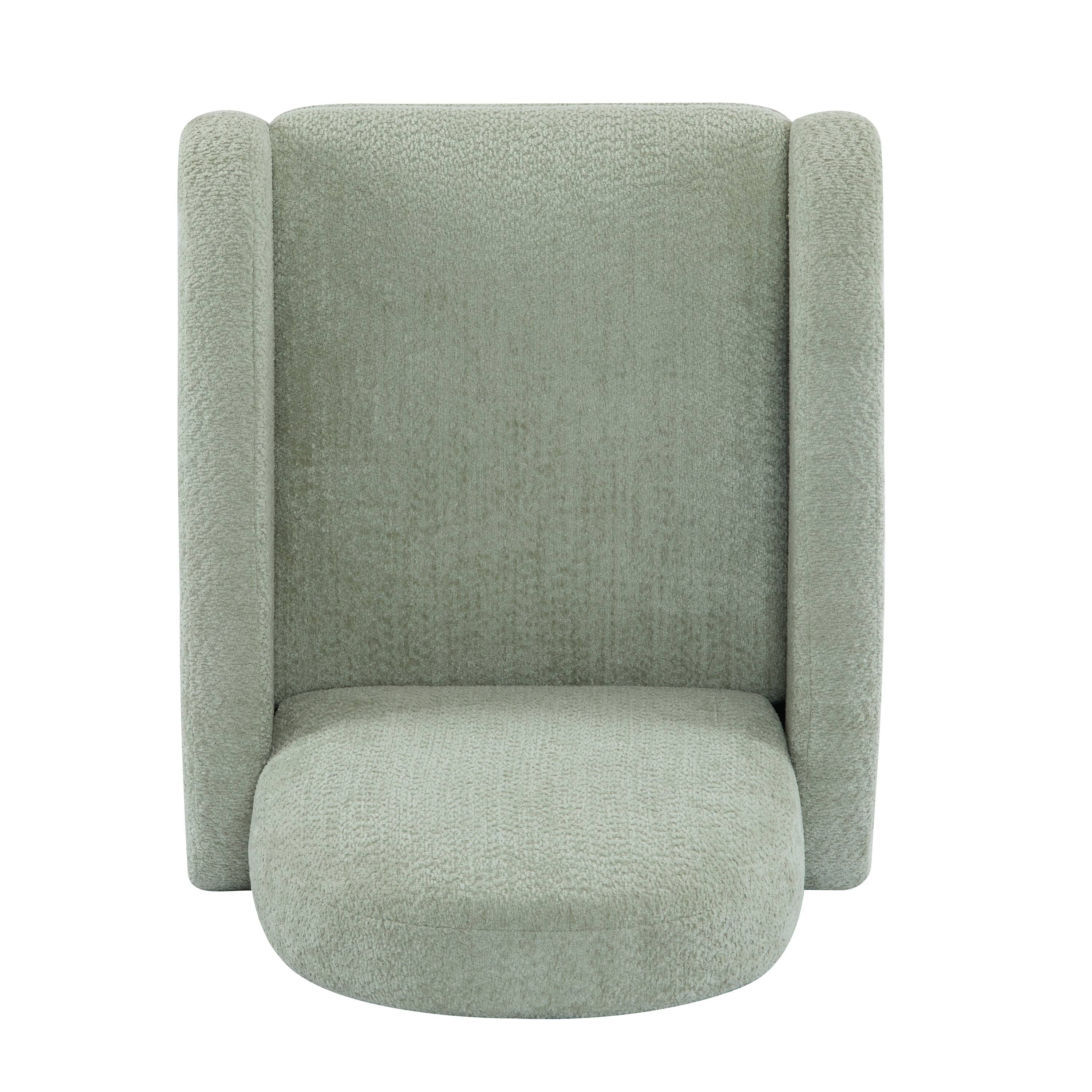 Alt View 4. APRILSOUL - Swivel and Glider Recliner Chair Green - Green.