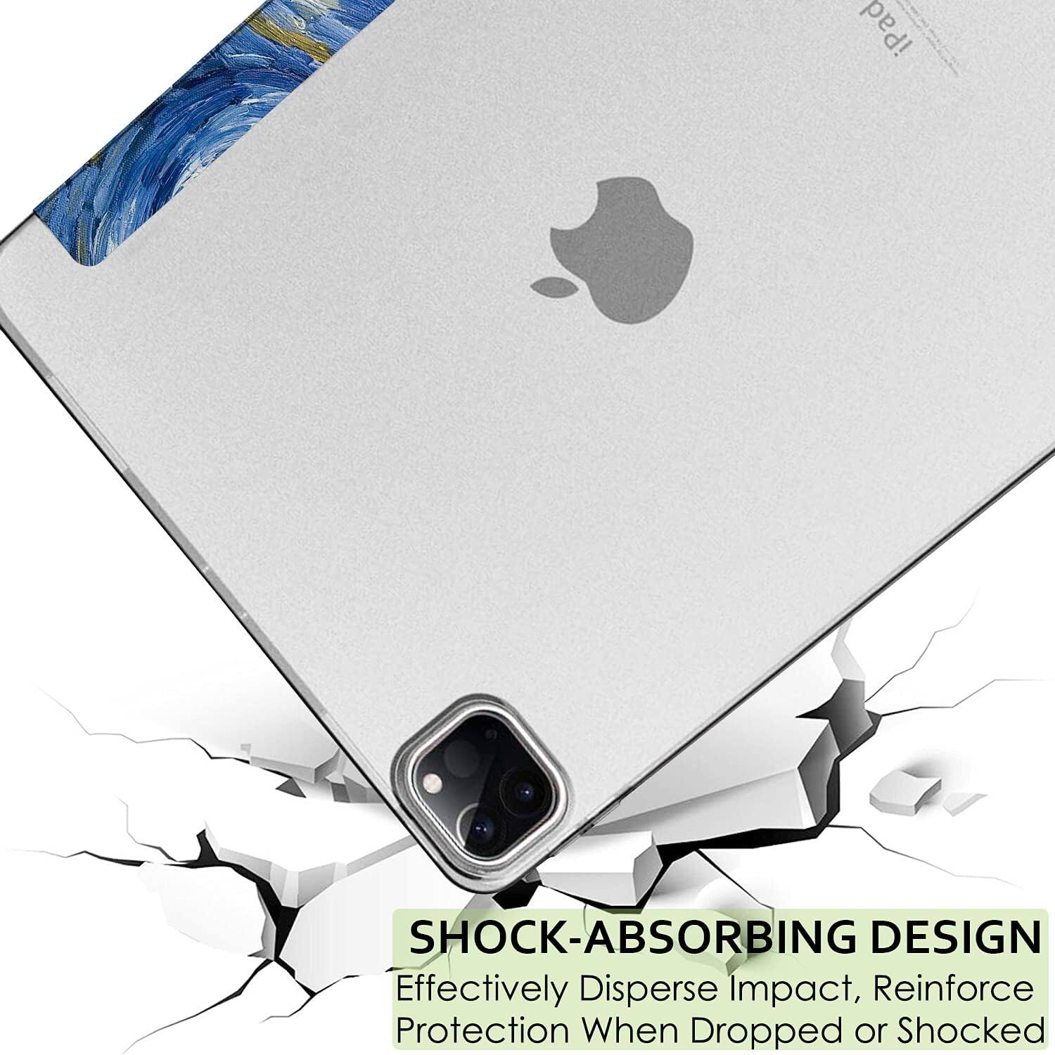 iPad

SHOCK-ABSORBING DESIGN
Effectively Disperse Impact, Reinforce Protection When Dropped or Shocked