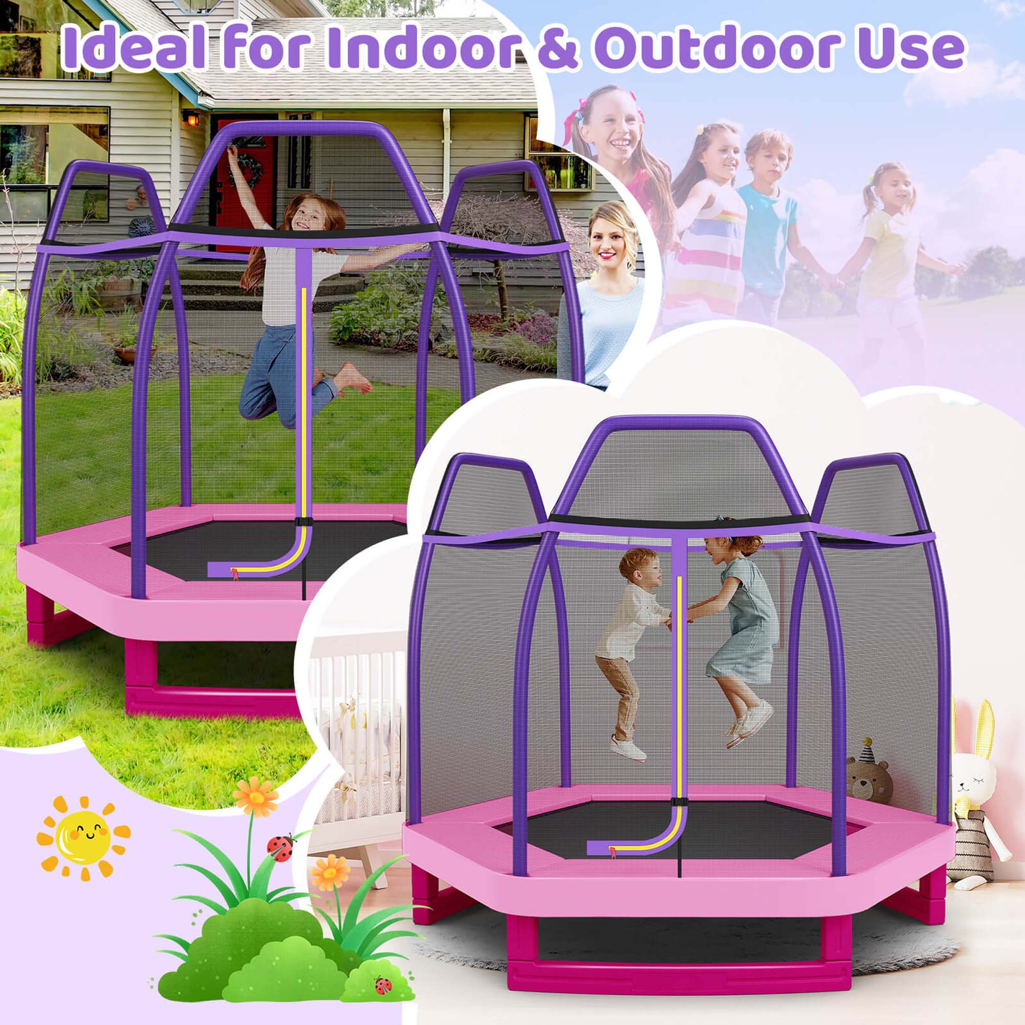 Ideal for Indoor & Outdoor Use
