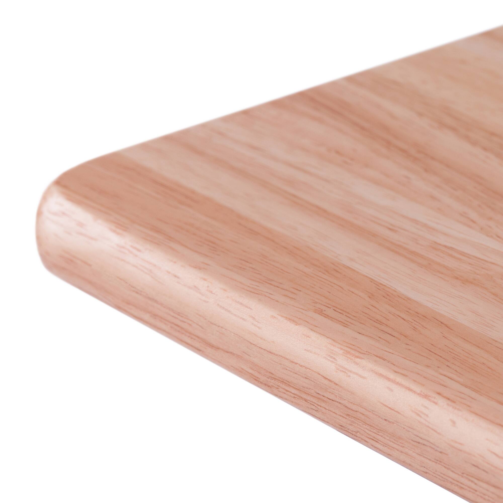 Alt View 6. Winsome Wood - Riley Snack Table Rack - Natural.