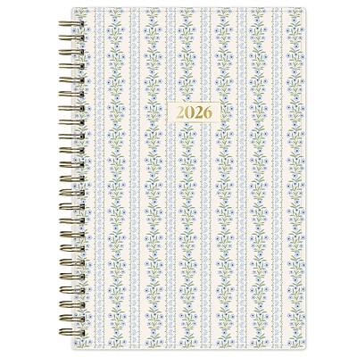 Front. Blue Sky - 2026 Blue Sky The Everygirl Meena 5" x 8" Calendar Year Weekly & Monthly Planner, Plastic Cover, Multicolored (156264) - Multicolored.