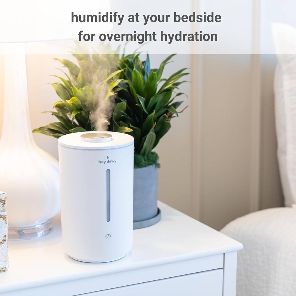 humidify at your bedside for overnight hydration

hey dewy
