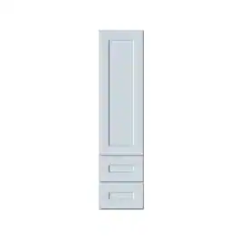 Boyel Living - Counter Linen Cabinets 60.Wx12in.H Ready to Assemble Kitchen Cabinets 1Doors - DOVE GRAY