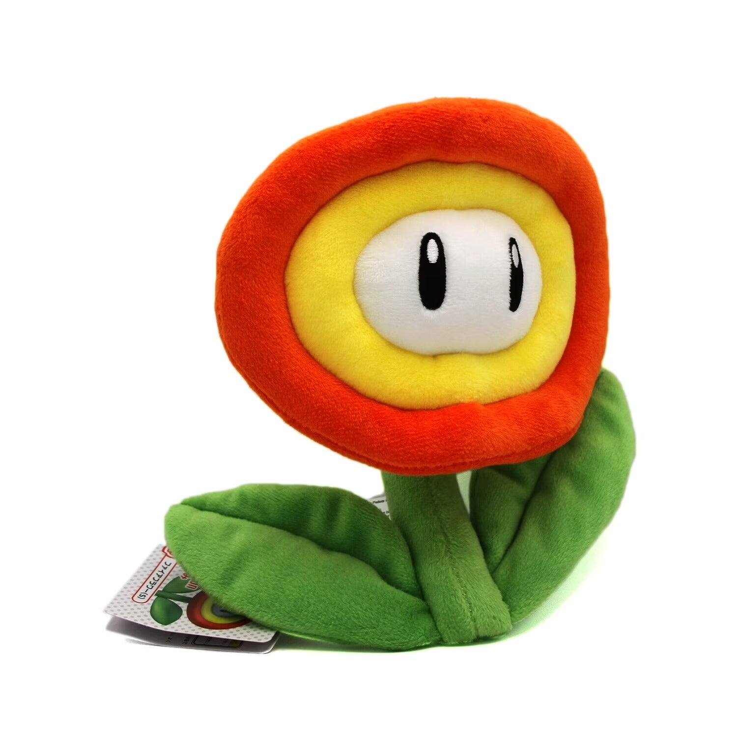 Alt View 1. Little Buddy - Little Buddy: Super Mario All Star - Fire Flower 6" Plush - Multicolor.