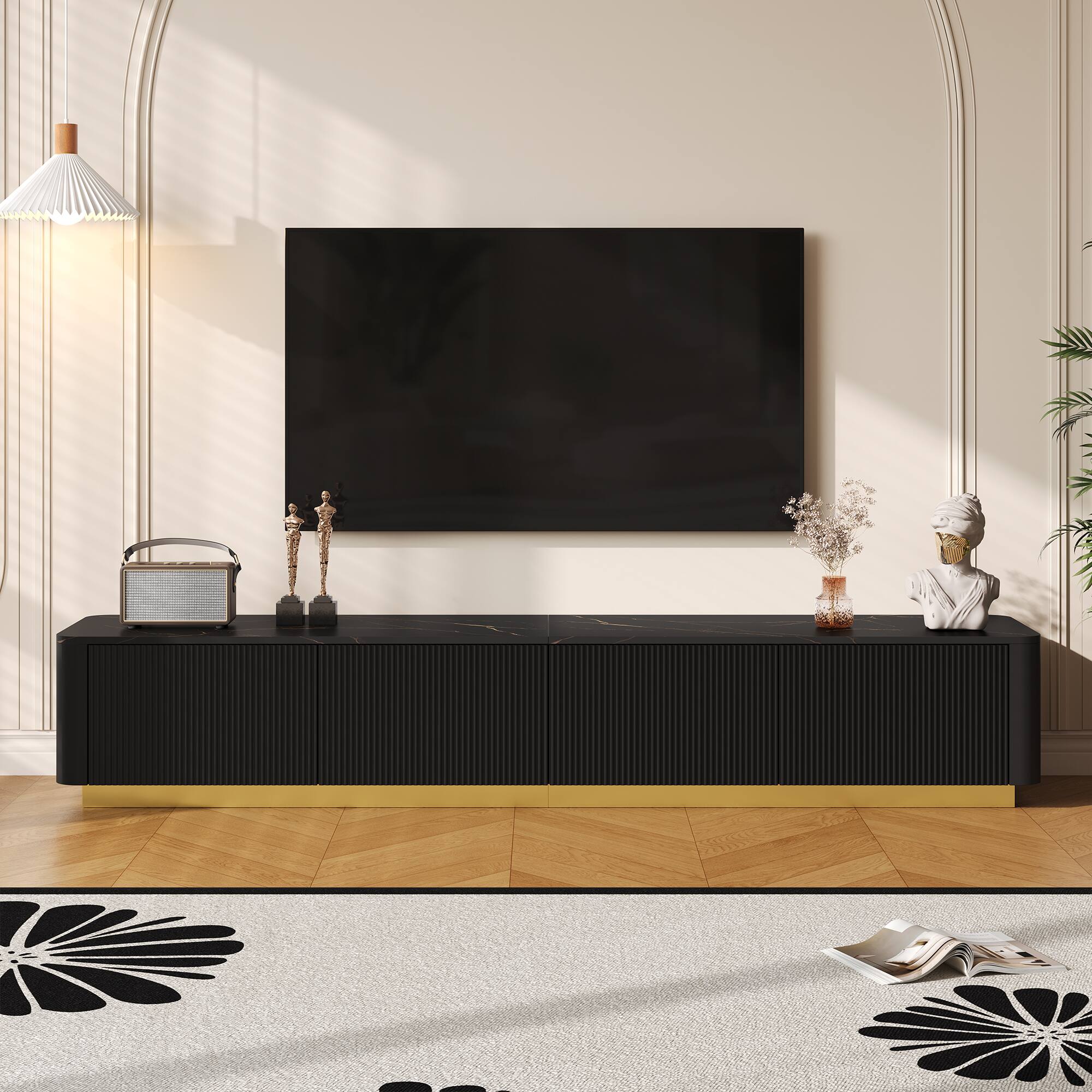 みつるつる✨楠サイドテーブルTV台【約85✖︎奥行30〜28.5 高さ40㎝ Best Buy