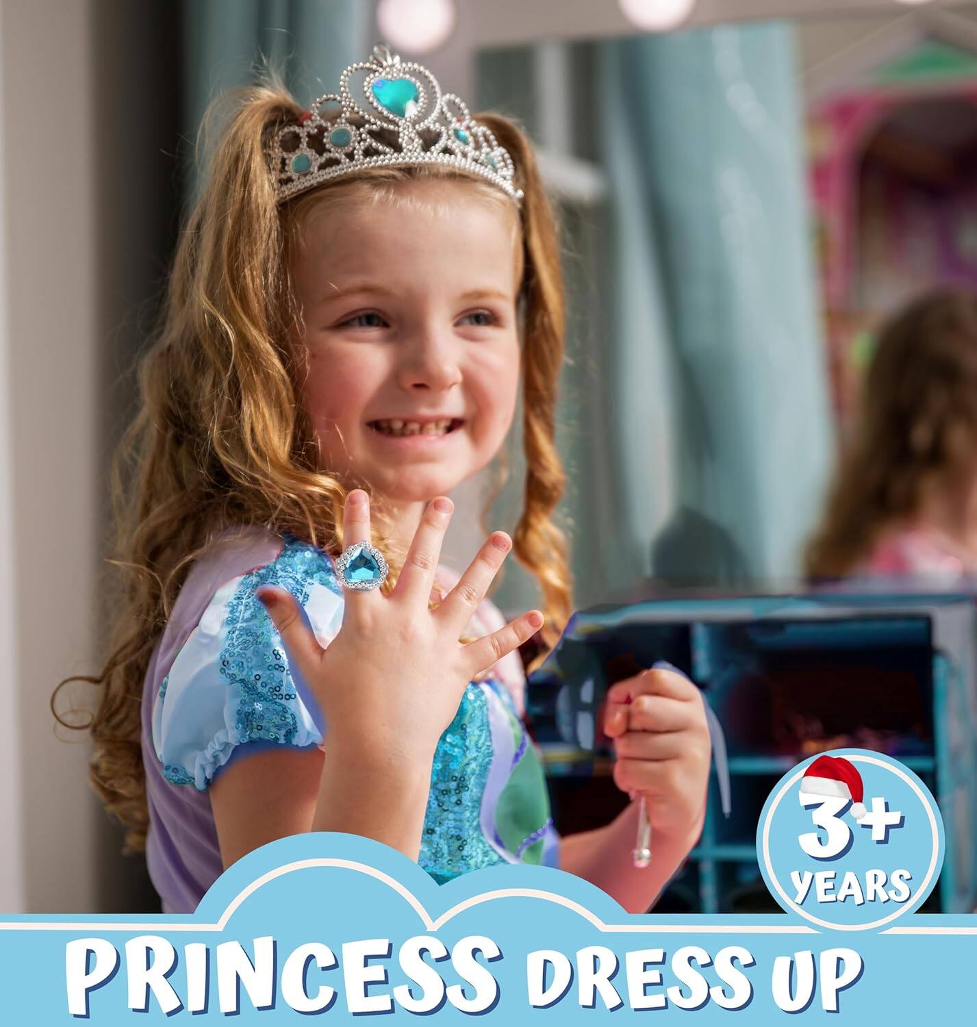 3+ YEARS PRINCESS DRESS UP
