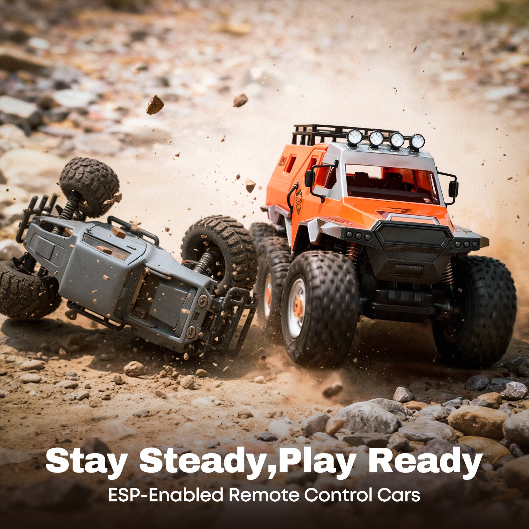 Stay Steady, Play Ready  
ESP-Enabled Remote Control Cars