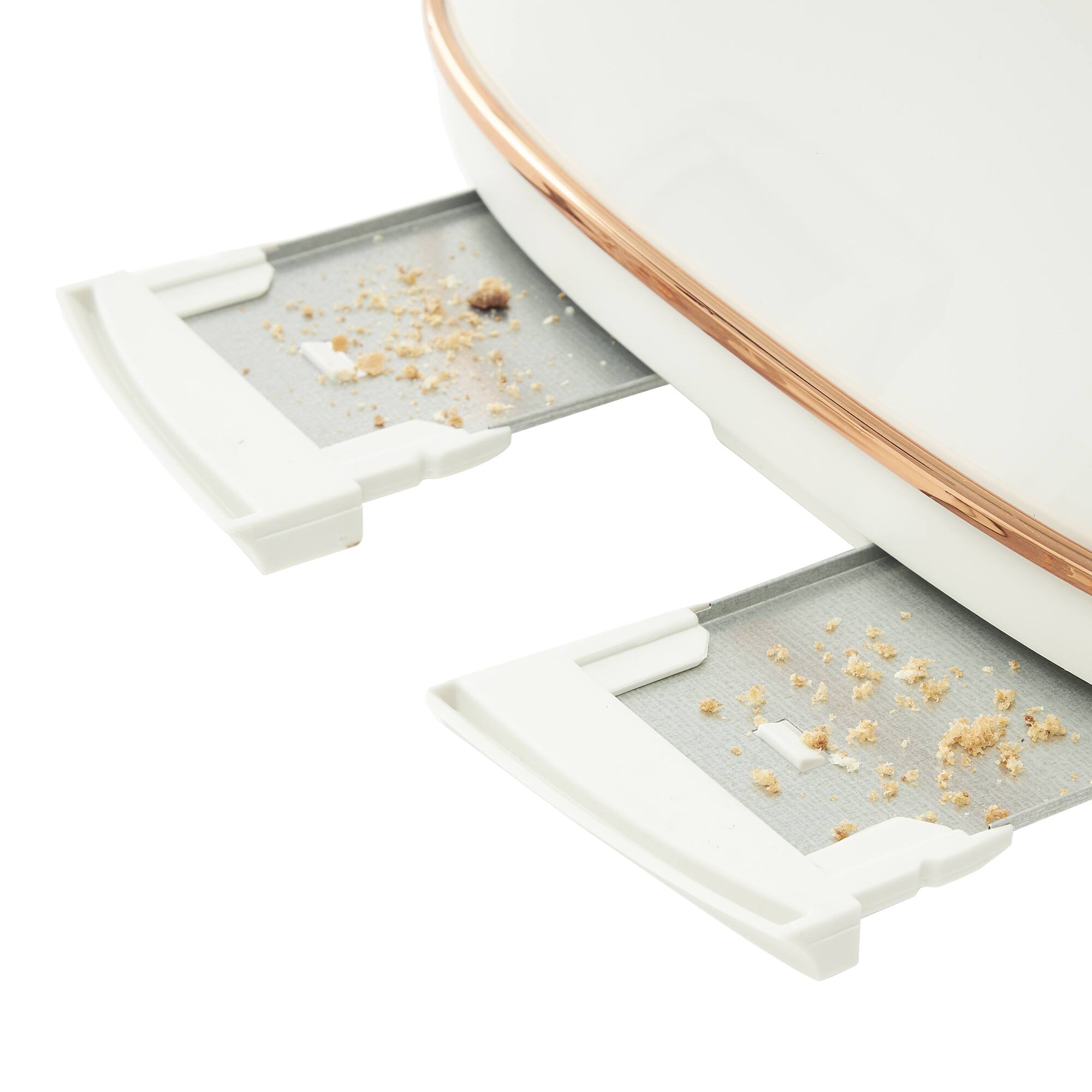 Alt View 8. Haden - Haden Heritage 4 Slice Wide Slot Toaster & Electric Water Kettle, Ivory & Copper - Ivory, Copper.