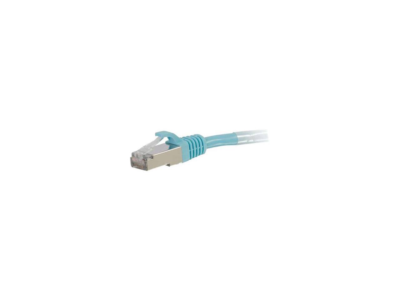 Alt View 1. Cables to Go - C2G 00763 7FT CAT6A SNAGLESS UNSHIELDED (UTP) ETHERNET NETWORK PATCH CABLE - AQUA.