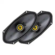 Front. KICKER - Kicker CSC4104 4 x 10" Coaxial Speakers - Pair - Black.