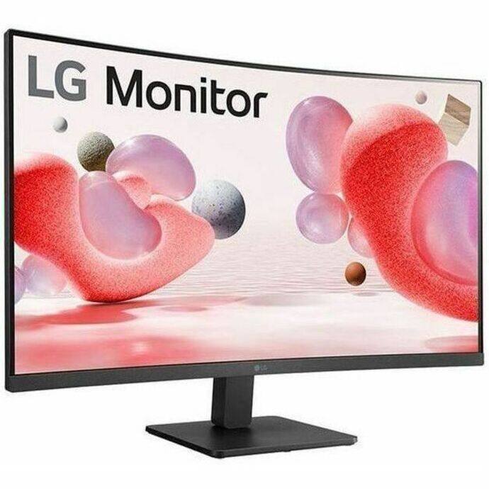 Alt View 7. LG - LG 32BR50C-B 32" Class Full HD Curved Screen LCD Monitor - 16:9 - Matte Black - 31.5" Viewable - Vertical Alignment (VA) - Black.